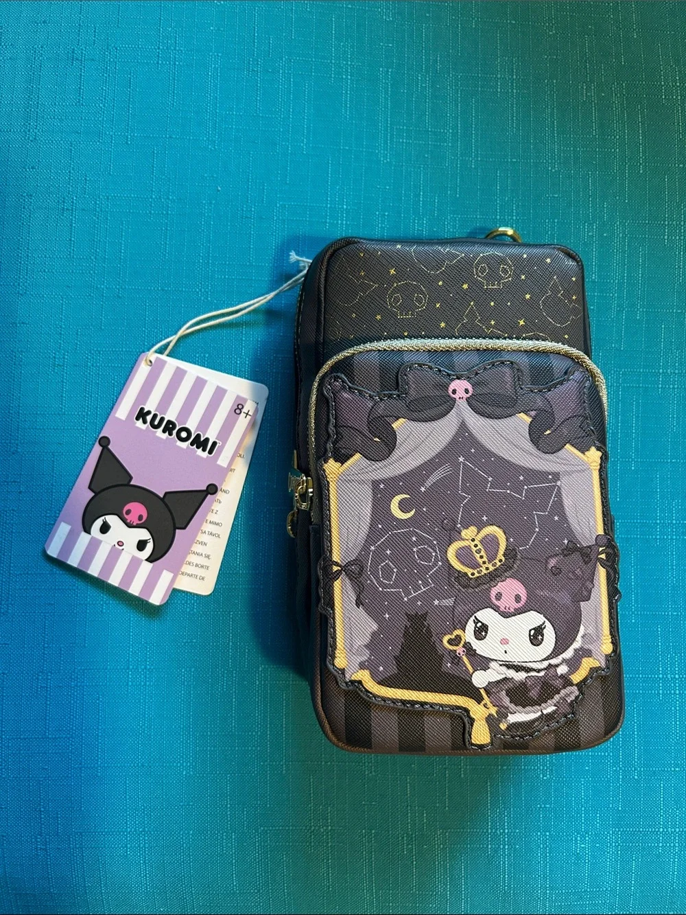 Loungefly-Sanrio Kuromi 20th Anniversary Crossbody Bag-Authentic Hardtag NWT!